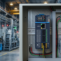 Controlador Lógico Programable (PLC) Industrial con Comunicación Múltiple Integrada DI DO para Automatización Industrial