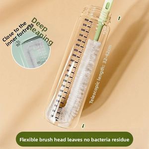 Expandable Universal Cup & Bottle <b>Cleaning</b> <b>Brush</b> with Long-Handle <b>for</b> Multi-Purpose Use Straw Lid & Cup <b>Brush</b> - Product Image 3