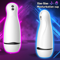 YAQU Copa de Masturbación Multifuncional con Modo de Vibración, Pene Vibrador de 9.13 Pulgadas, Juguetes de Masturbación para Hombres con Vibración Automática