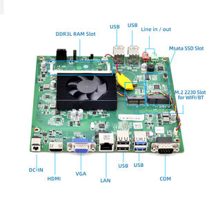 Inter e3950 Bộ vi xử lý 4 lõi 4 chủ đề tất cả trong một Mainboard x86 Mini ITX Bo mạch chủ - Product Image 4