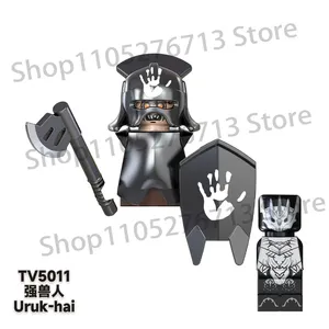 Set di Costruzioni e Action Figure di Personaggi di Lord of the Rings: Elfi, Orchi, Nani, Frodo, Elfi Ranger, Maghi - Giocattoli da Assemblare per età 14+ - Product Image 6