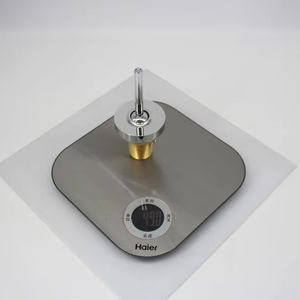 Robinet de lavabo à mélangeur à poignée unique à sept tubes de type séparé, <span class=keywords><strong>bascule</strong></span> pivotante, argent - Product Image 5