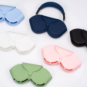 5 en 1 housse en silicone pour AirPods Max <span class=keywords><strong>casque</strong></span> oreillette tasses housse bandeau couverture pour AirPods Max protecteur de peau douce - Product Image 2
