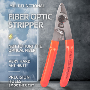 Dénudeur de fils multifonction de haute qualité, peut couper les fils, les câbles de liaison, les fils nus, les pinces à fibres optiques, dénudeur de fibres optiques multifonction - Product Image 2
