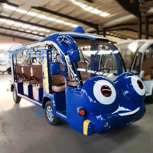 Autobús Turístico de Gasolina Animado Más Vendido, Autobús de Transporte de Pasajeros a Gasolina, Productos de Autobuses Turísticos de 11/14 Asientos - Product Image 3