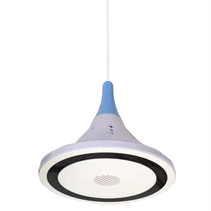 Ventilateur de plafond moderne sans pales avec lumière LED, moteur silencieux, économie d'énergie, pour chambre et salon - Product Image 1