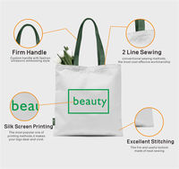 Bolsa de Tela de Lona Personalizada al por Mayor de Fábrica con Logotipo, Color y Tamaño a Medida, Bolsa de Compras Simple de Lona de Algodón para Publicidad y Promoción