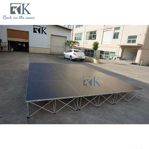 Plateforme de scène en aluminium, carrée, 4 pieds x 4 pieds, antidérapante - Product Image 4