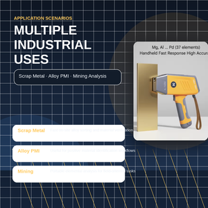 Analizador XRF Portátil de Mano con Detector SDD, Espectrómetro PMI para Análisis de Metales, Aleaciones y Chatarra - Product Image 6