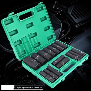 Juego de Llaves de Tubo Eléctricas Inalámbricas HARDLAND TLS-037 de 1/4 de Pulgada, Herramientas Combinadas, Estuche Rígido Naranja y Negro, OEM Personalizable para el Hogar - Product Image 2