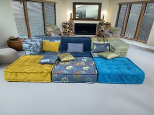 Sofá Modular Seccional para Apartamento, Cómodo, Estilo Árabe, con Respaldo Ajustable, Sofá Modular Elegante - Product Image 4