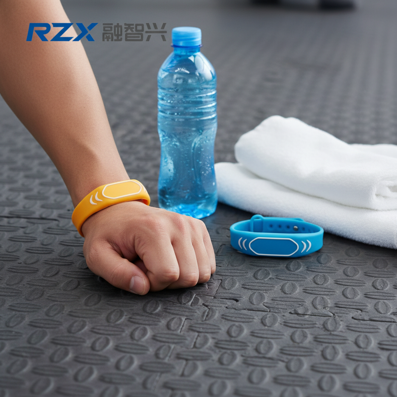 Adjustable Silicone Smart Wristband Watch Card