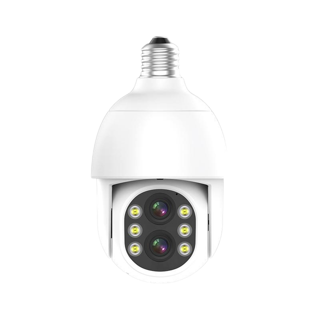 New Mini Cctv Camera Wireless Motion Detection Push Alarm Information Bulb Security Cameras for Home