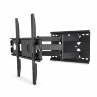Support mural TV articulé et inclinable DMP NPLB137M-MW Slim pour écrans de 32 à 55 pouces, VESA jusqu'à 400 x 400 mm