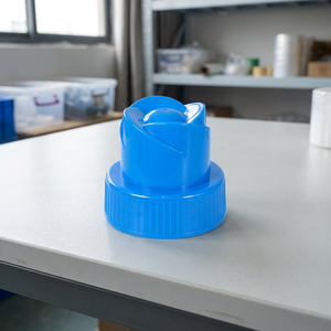 Flakon 52mm Plastic Flip Top <b>Dispensing</b> Cap Secure Closure for Detergent <b>Shampoo</b> Household Liquids Beverage Packaging Bottles - Product Image 3