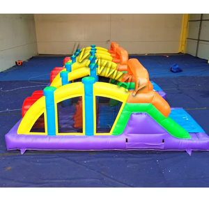 Pista de Obstáculos Inflable de Grado Comercial, Suministro Directo de Fábrica, <span class=keywords><strong>Mini</strong></span> Pista de Obstáculos Inflable para Niños, Lista para la Venta - Product Image 6