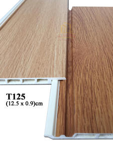 Custom WPC Wall Panels <b>Plastic</b> Indoor Decorative Boards Interior Flat <b>Sheets</b> Lamri Wall Panels Best Price Vietnam - Product Image 3