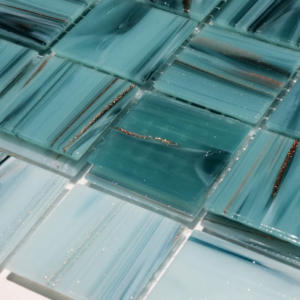 Azulejo de pared de puntos negros mixtos dorados <span class=keywords><strong>Mini</strong></span> azulejo de mosaico interior cuadrado - Product Image 4