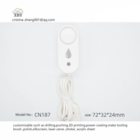 Alarme de fuite d'eau, détection de capteur d'immersion d'eau WiFi MINI boîtier cuisine compteur minuterie boîte 72*32*24mm CN187