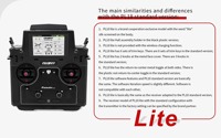 Émetteur radio Flysky PL18 Lite Paladin Lite 18 canaux, protocole AFHDS3, écran TFT 3,5 pouces pour drone FPV RC, véhicule à aile fixe