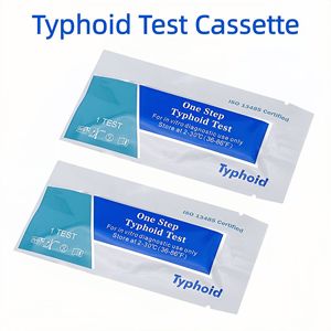Casete de prueba rápida para fiebre tifoidea para uso en diagnóstico in vitro, solo para uso en laboratorio, certificado ISO 13485 - Product Image 5