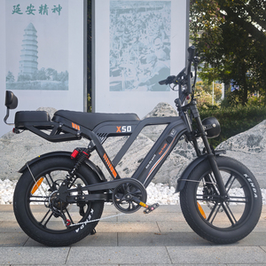 Vélo électrique tout-terrain VOMO X50 E BIKE FAT avec moteur à moyeu arrière et batterie au lithium EBIKE - Product Image 2