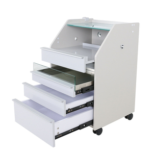 Carrito de Pedicura de Alta Calidad con Cajones Multicapa, Carrito Móvil con Ruedas para Salón de <span class=keywords><strong>Belleza</strong></span>, SPA, Hospital, <span class=keywords><strong>Centro</strong></span> de Salud - Product Image 3