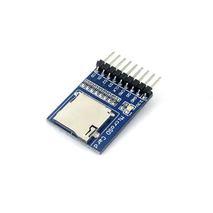 Placa de Almacenamiento Micro SD Azul Waveshare para Conectar Tarjetas Micro SD y Almacenamiento Masivo - Product Image 3