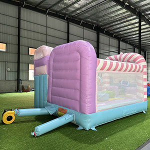 Combo de toboggan gonflable Girl Candy Bounce House Hpfburg <span class=keywords><strong>Chateau</strong></span> Gonflable Jumping Castle <span class=keywords><strong>Achat</strong></span> - Product Image 4