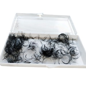 Pestañas Postizas de Volumen Completo Hechas a Mano en Vietnam, de Pelo Sintético 10D, Suaves, Lisas y Fáciles de Aplicar, Extensiones de Pestañas con Adhesivo - Product Image 6