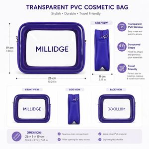 OEM Custom Logo Cosmetic Organizer Bag Frosted PVC <b>Makeup</b> <b>Case</b> Travel Toiletry Pouch Bulk Wholesale Supplier Factory - Product Image 3