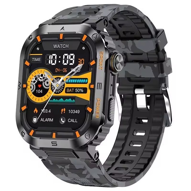 Mt39 Outdoor Sports Smart Watch 1.96 Inch Fitness Tracker Calling Reloj Montres Intelligentes Zegarek Ip68 Waterproof Smartwatch