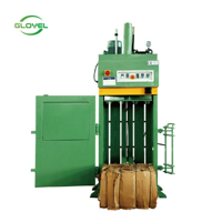 Presse à balles carrées hydraulique automatique pour déchets de carton et canettes en aluminium, petite presse verticale à moteur, haute productivité