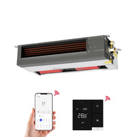 Unité de ventilation à moteur EC intelligent avec registre électrique, contrôle de pièce séparé, FCU ultra-mince 190 mm pour système CVC de maison intelligente