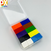Ensemble de blocs de construction en plastique solide, blocs magnétiques pour un jeu créatif