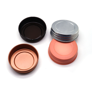 Contenedores de cera para velas de aluminio de colores vibrantes-Se acepta todo el volumen-Latas de ungüento duraderas y reutilizables - Product Image 3