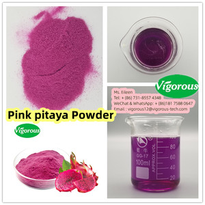 Bubuk Pitaya Merah Organik Alami Murni Pewarna Alami Pigmen Nabati Bubuk Buah Naga Merah - Product Image 2