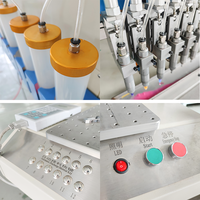 Mesin Dispensing Otomatis 12 Warna Silikon Lunak 3D untuk Pembuatan Gantungan Kunci 3D Silikon, Boneka, dan Gelang Silikon Berwarna