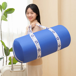 Original <b>Printed</b> Travel Storage Bag Round Clothing Organizer For Trip With Floral Strap Design - Product Image 2