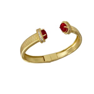 D930 Juego de Anillos y Brazaletes <span class=keywords><strong>Punk</strong></span> Anchos con Pavé de Cristales Artificiales para Mujer y Hombre, de Latón Chapado en Oro, con Incrustaciones, Joyería de Destaque - Product Image 6