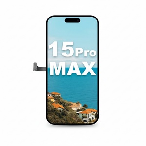 หน้าจอโทรศัพท์มือถือสำหรับ iPhone 15 Pro Max เปลี่ยนหน้าจอ OLED ขนาด 6.7 นิ้ว สำหรับ iPhone 15 Pro Max หน้าจอ LCD แท้ - Product Image 2