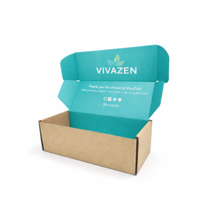 Boîte d'expédition personnalisée pour sacs à main et vêtements, emballage e-commerce en carton ondulé E-flute, boîte d'expédition découpée sur mesure - Product Image 3