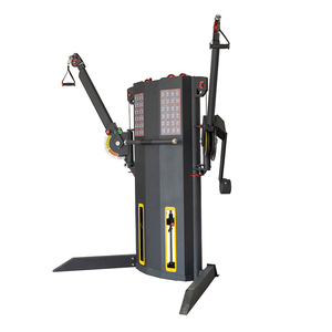 <span class=keywords><strong>Macchina</strong></span> Multifunzionale per Allenamento Spalle con Selezione del Carico a Perni Attrezzatura Fitness da Palestra con Doppio Cavo - Product Image 3
