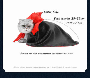 Vestido de fiesta festivo para mascotas, disfraz de Cosplay, capa de <span class=keywords><strong>perro</strong></span> y gato, ropa fresca - Product Image 2