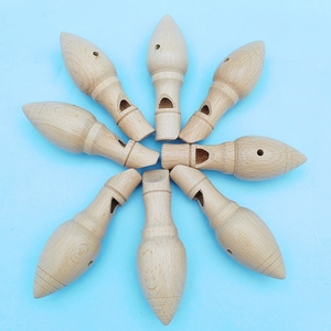 Sifflet d'imitation d'oiseau en bois massif pour enfants, instrument de percussion Orff, vente en gros - Product Image 3