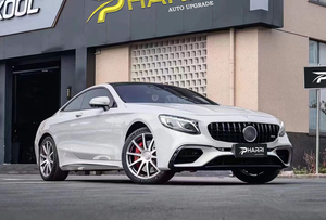 Nuovo Kit di Conversione Carrozzeria per <span class=keywords><strong>C217</strong></span> S Coupé 2015-2018, Aggiornamento a S63/S65 AMG, Paraurti Anteriori/Posteriori e Griglia, Montaggio a Bullone - Product Image 5