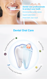 Cepillo <span class=keywords><strong>de</strong></span> dientes personalizado para niños cepillo <span class=keywords><strong>de</strong></span> dientes suave para bebés lindo <span class=keywords><strong>pingüino</strong></span> púrpura cepillo <span class=keywords><strong>de</strong></span> dientes para niños con juguetes - Product Image 6