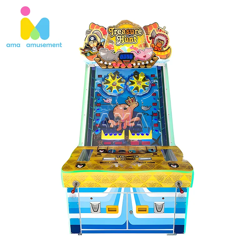 Dubbele Speler Flipperkast Arcade Amusement Muntbediende Elektronische Kaartjespark Verlossing Game Machine Te Koop