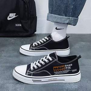 รองเท้าผ้าใบผู้ชายรุ่นใหม่ปี 2025 ทนทาน ระบายอากาศได้ดี บุด้วยผ้าตาข่าย กันลื่น ใช้งานได้หลากหลาย สไตล์ลำลองบางเบา - Product Image 3