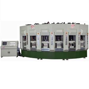 Machine de moulage par injection automatique de mousse EVA à 6/8 stations pour semelles, chaussures, pantoufles et sandales en EVA - Product Image 1